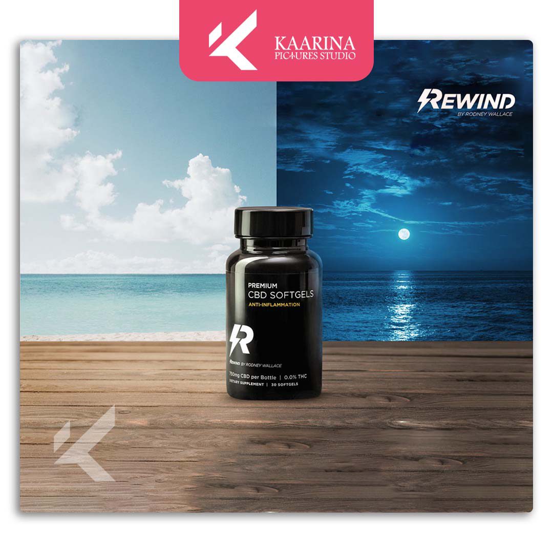 عکاسی محصول - برند REWIND - استودیو تبلیغاتی کارینا