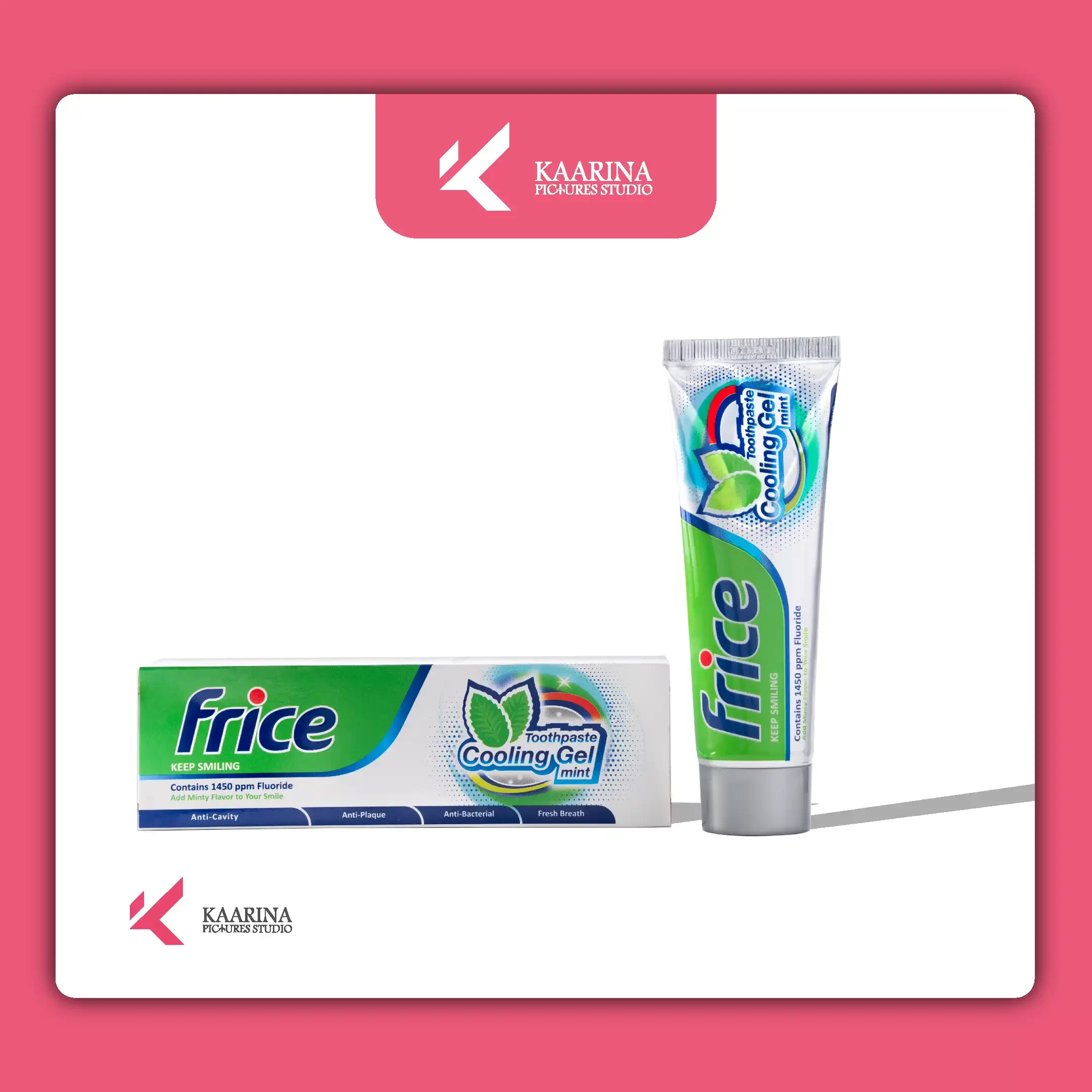 عکاسی محصول - لابراتوار دکتر اخوی - فریس Frice - استودیو تبلیغاتی کارینا پیکچرز